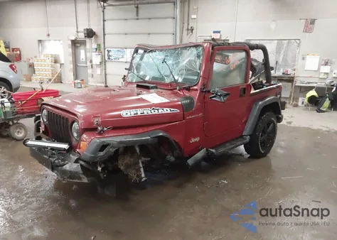 1999 Jeep Wrangler Se из США, поврежденный, VIN 1J4FY29P5XP407399